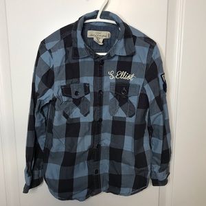 H&M logg button down dress shirt